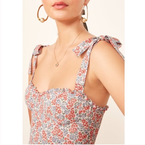 New Reformation Nikita floral dress - Picture 4 of 8